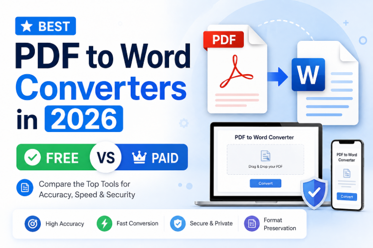 Best PDF to Word converters in 2026 compared free vs paid